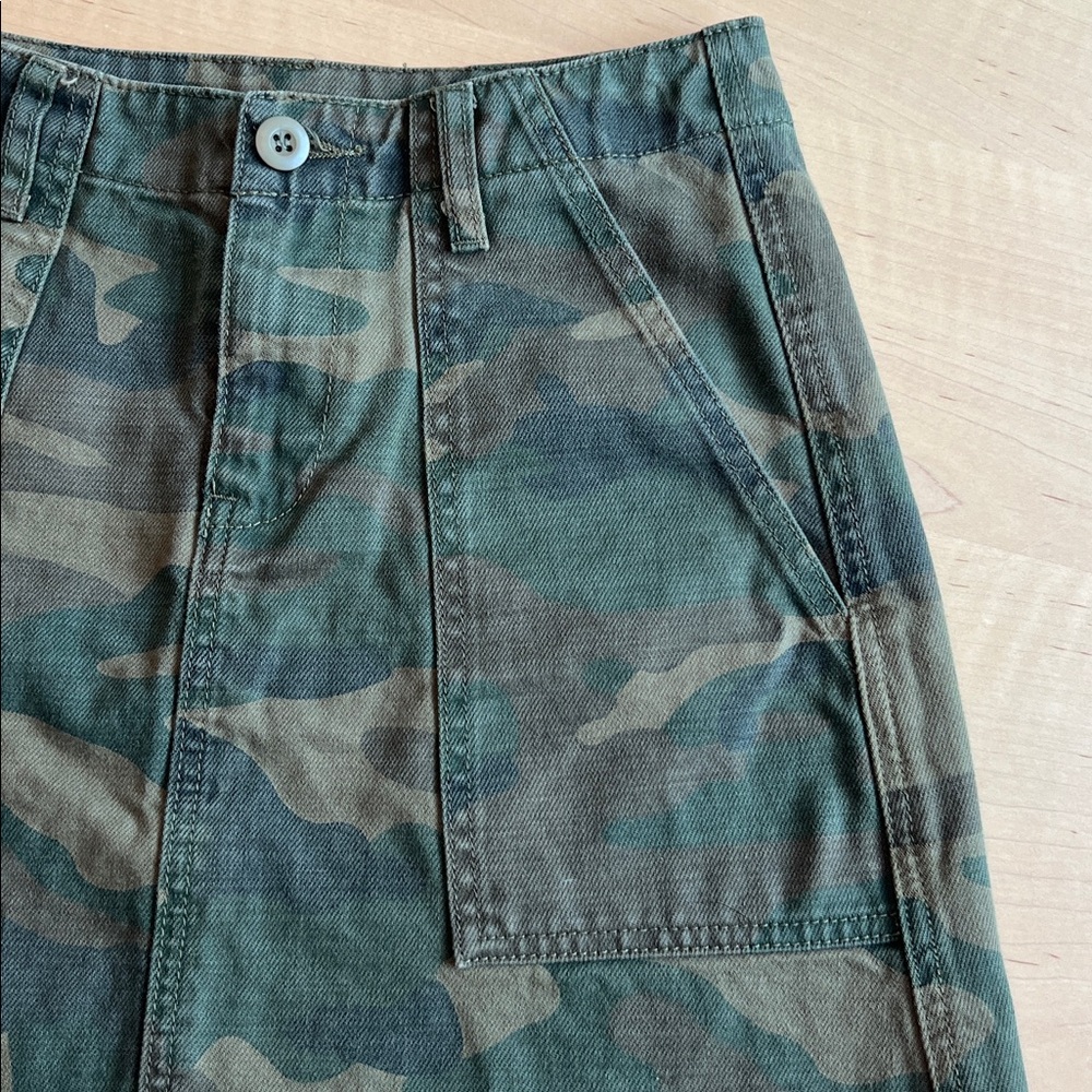 [BLANK NYC] Camouflage Denim Miniskirt - Picture 4 of 9